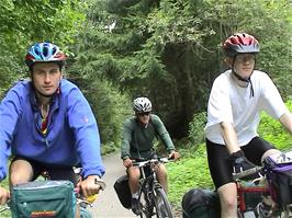Following Cycle Route 2 near Ruen, 38.9 miles into the ride and 733m above sea level